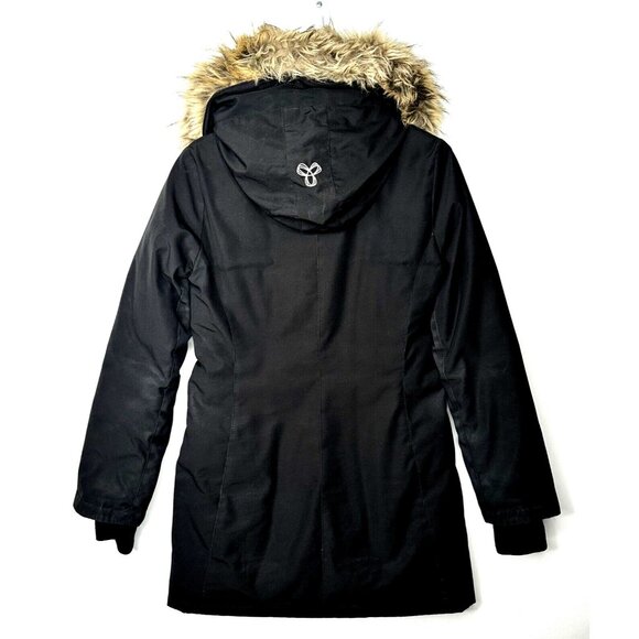 Aritzia Golden TNA Womens Parka Goose Down Haven Waterproof Winter Coat Black S - Picture 2 of 16